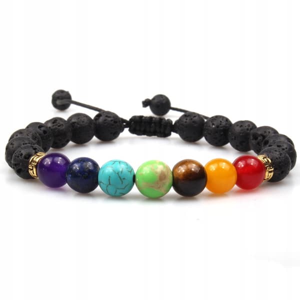 ARMBAND Färgglada HBT-stenar COSMOS 99