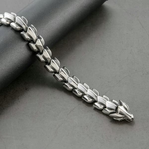 VIKINGARMBAND Vargar Nordisk Amulett 316L 426