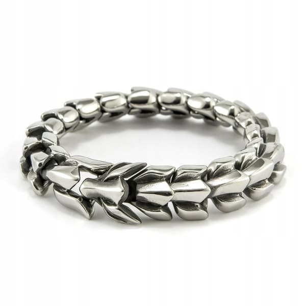 VIKINGARMBAND Vargar Nordisk Amulett 316L 426