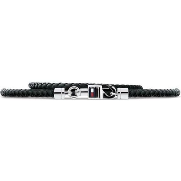 Armband - Tommy Hilfiger - 2701063 - Rostfritt stål - Läder - 19 cm