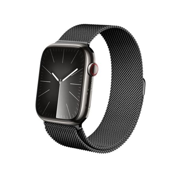 Armband - Crong - Milano Steel - Rostfritt stål - Grafit - Unisex