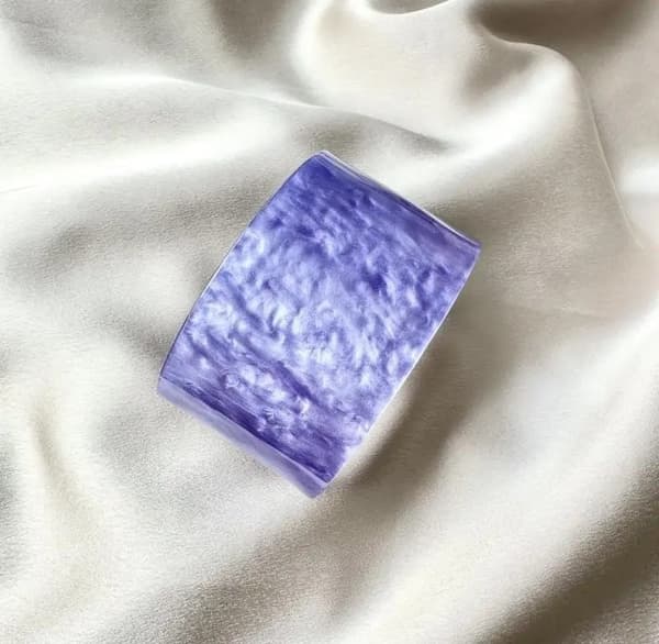 Resin cuff bracelet in several colors