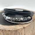 Miniatyrbilde 2 av 3: Handmade faux leather bracelet - several colors