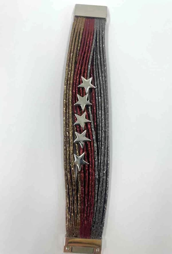 Handmade bracelet with stars
