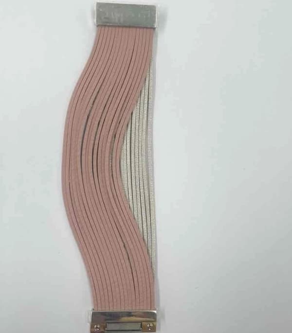 Handmade faux leather bracelet - several colors
