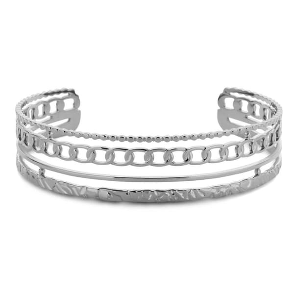 Armbånd til kvinder CO88 Collection 8CB-91211 Sølvfarvet