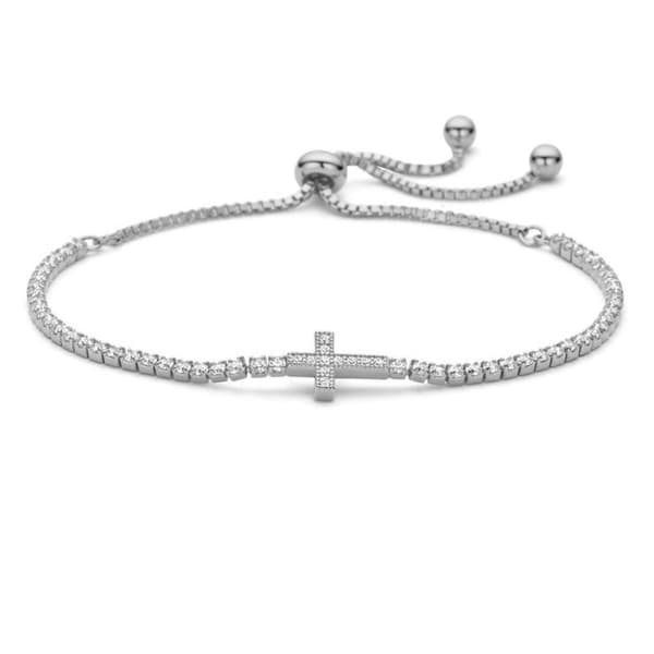 Naisten rannekorut New Bling 9NB-1562 Hopeinen