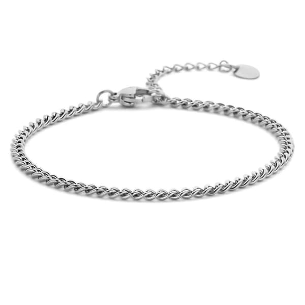 Damarmband CO88 Collection 8CB-91285 Silvrig