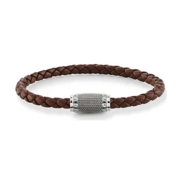 Armband - Thomas Sabo - UB0008-823-2 - Silver - Brun - 16,5 cm