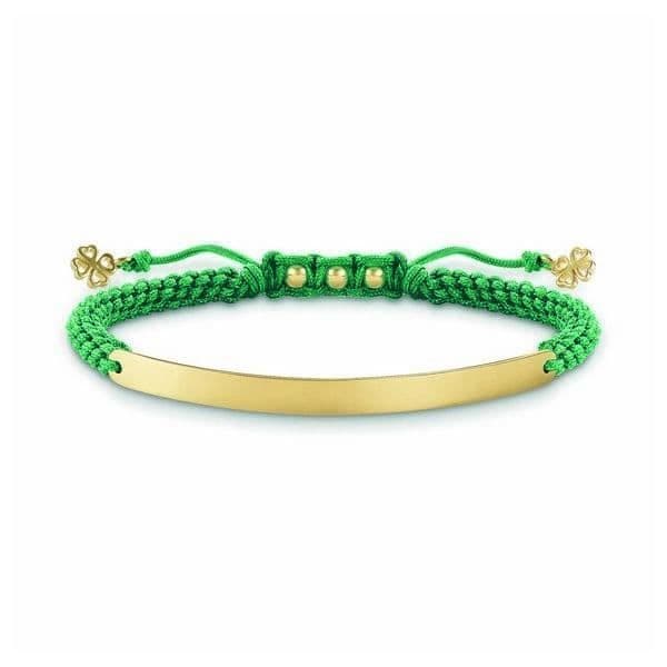 Armband Dam - Thomas Sabo - LBA0061-848-6 - Silver - Grön och guld - 12-19 cm