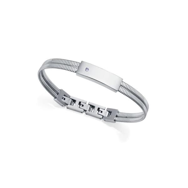 Armbånd til mænd Viceroy 75387P01000 Sterling sølv 925 Sølvfarvet