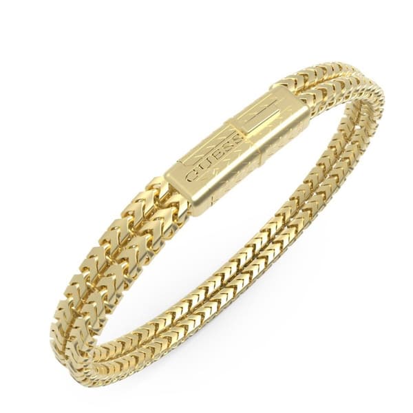 Armbånd til mænd Guess JUMB05030JWYGS Gylden