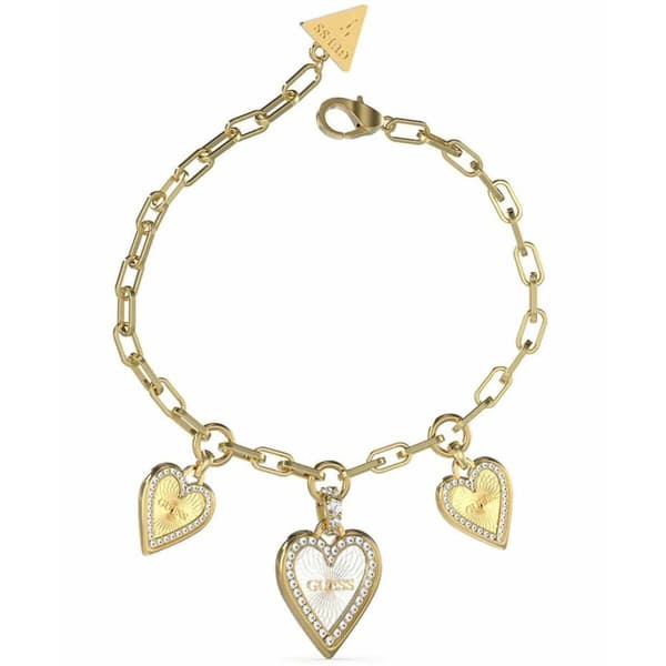 Armbånd for Kvinner Guess JUBB03235JWYGRHS 22 cm
