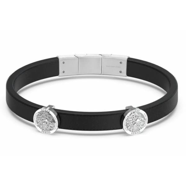 Armbånd til mænd Guess JUMB03013JWSTT-U Læder 20 cm