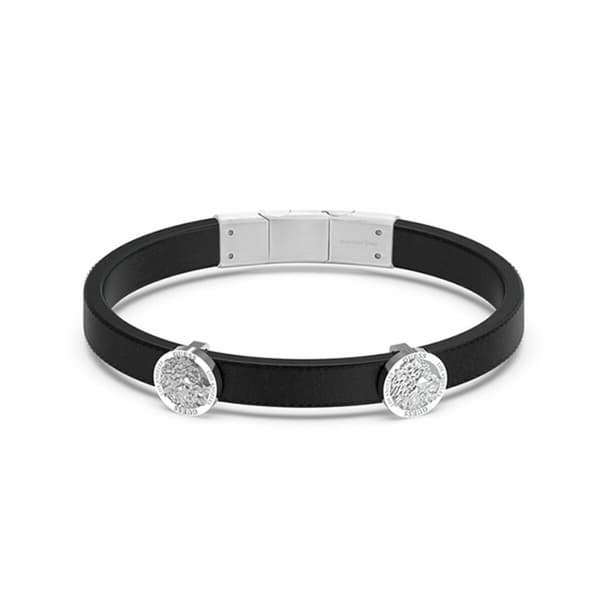 Armbånd til mænd Guess JUMB03013JWSTT-U Læder 20 cm