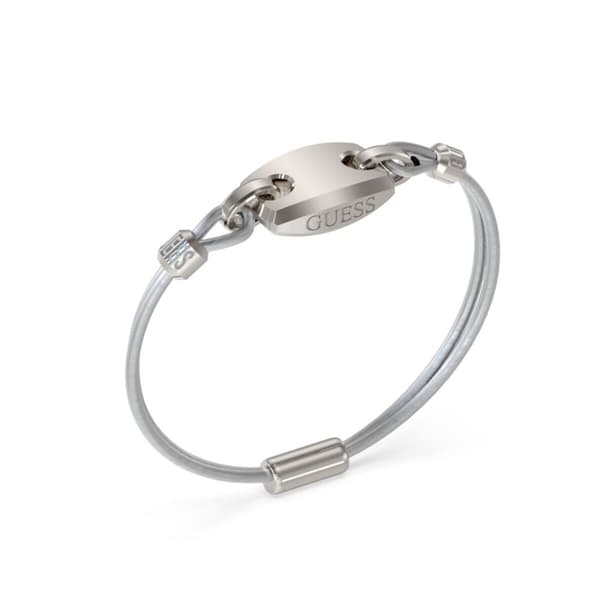 Armbånd til kvinder Guess JUMB05041JWSTS Sølvfarvet