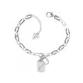 Miniatyrbild 1 av 3: Guess Woman Armband Crystal Tag JUBB01136JWRHRS Rostfritt stål hänge Crystal Logo hänge