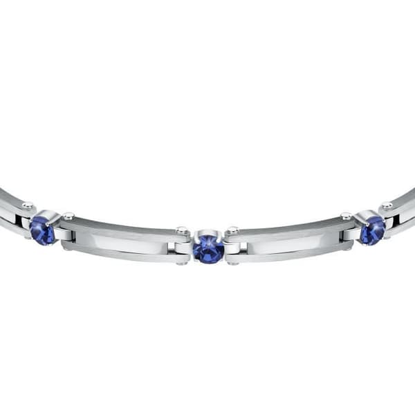 Armband - MORELLATO - SABH24 - Stål - Blått kristall - 21,5CM