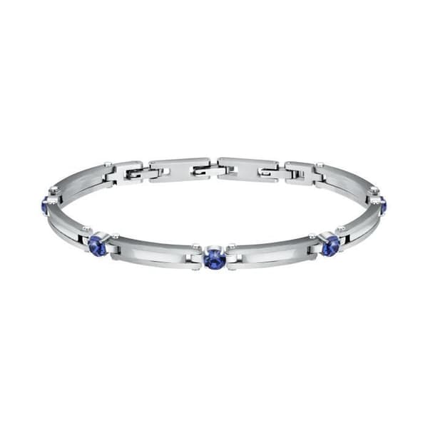 Armband - MORELLATO - SABH24 - Stål - Blått kristall - 21,5CM