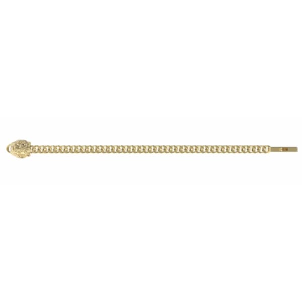 Armbånd Guess JUMB01302JWYGS Gyllen 20 cm