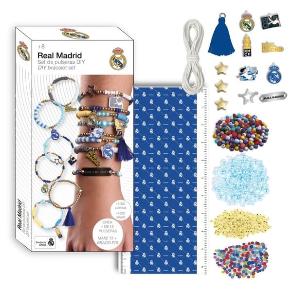 Real Madrid Set creates bracelets