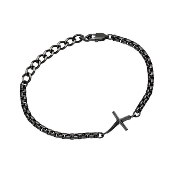 Herrarmband Breil TJ3641 Sterlingsilver 925 Svart