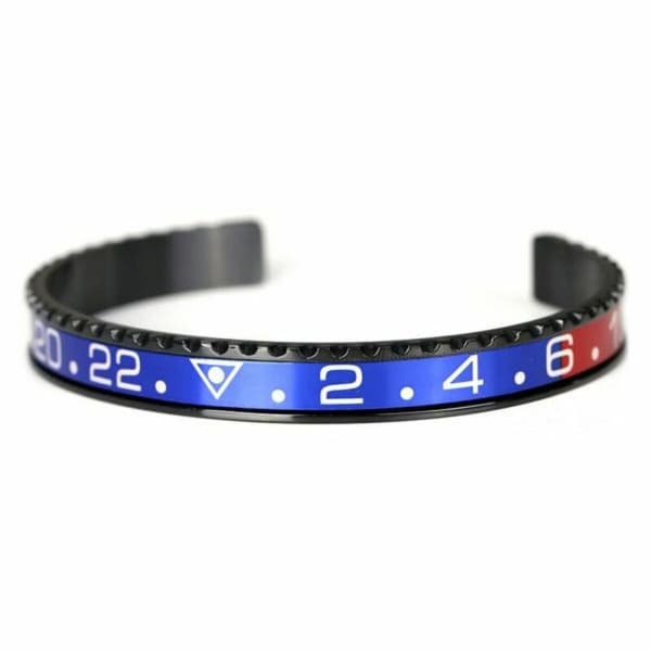 Armbånd til mænd Oyster 18 cm - Blå