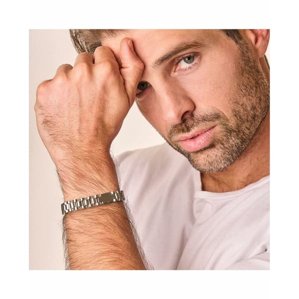 Armbånd til mænd Radiant RH000285 Sølvfarvet
