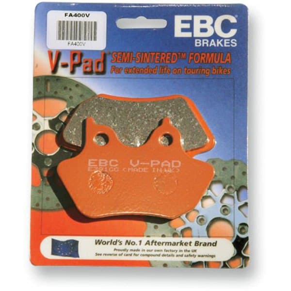 Ebc Sintratut Jarrupalat Fa-v Series Fa400v Musta