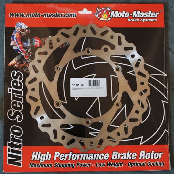 Moto-master Bromsskiva Nitro Contoured Yamaha 110367 Silver