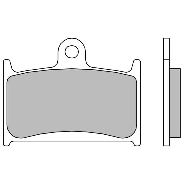 Brembo Sintrede Bremseklodser 07su14la Hvid