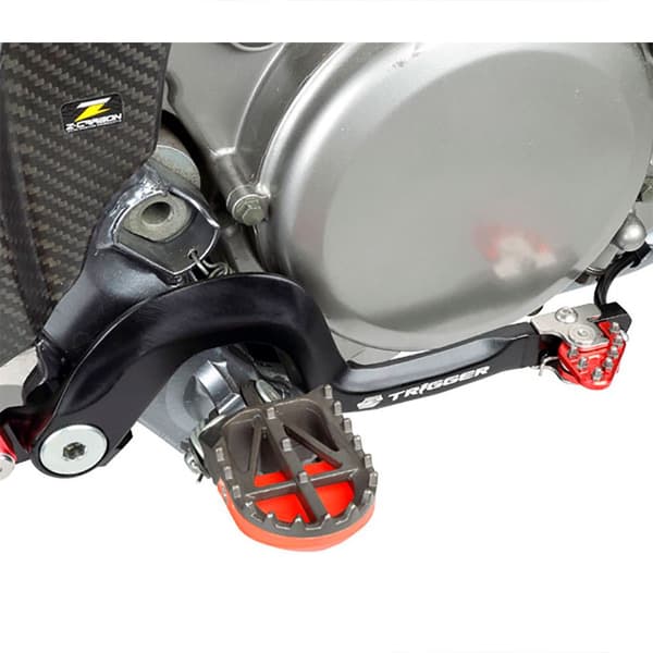 Zeta Bromspedal Trigger Suzuki Drz 400 00-19 Ze90-7282 Silver