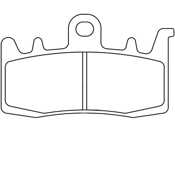 Cl Brakes Sintrede Bremseklodser 1232xbk5 Søvfarvet