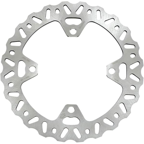 Moto-master Jarrulevy Nitro Contoured Kawasaki/suzuki 110362 Hopeinen