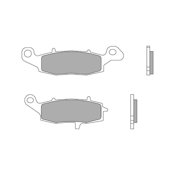 Brembo Sintrede Bremseklodser 07ka19sa Transparent