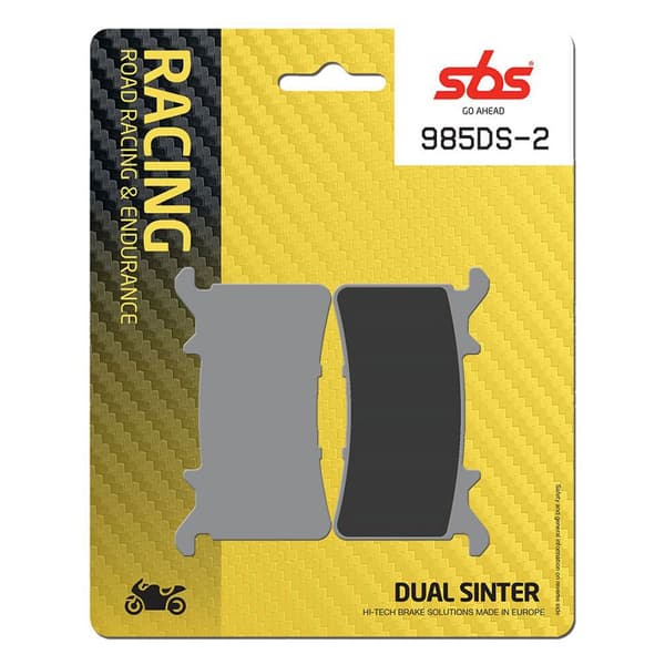 Sbs Sintrede Bremseklodser Dual Dynamic Racing Concept 985ds-2 Gylden