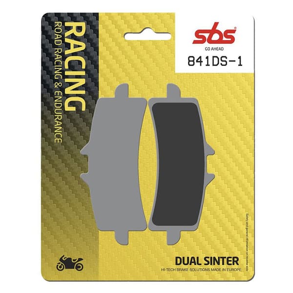 Sbs Sintrede Bremseklodser Dual Road Racing Dynamic Racing Concept Hi-tech 841ds-1 Gylden
