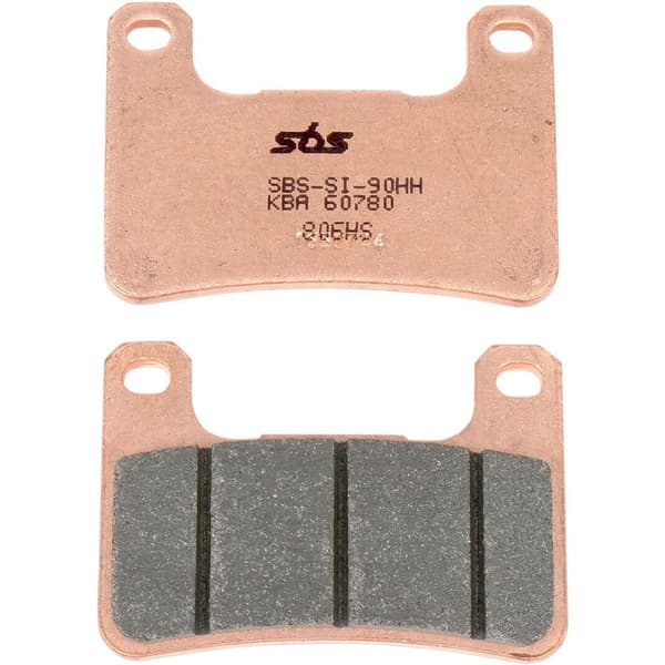 Sbs Sintrede Bremseklodser 806hs Gylden