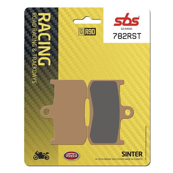 Sbs Sintrade Bromsbelägg Racing Hi-tech 782rst Guld