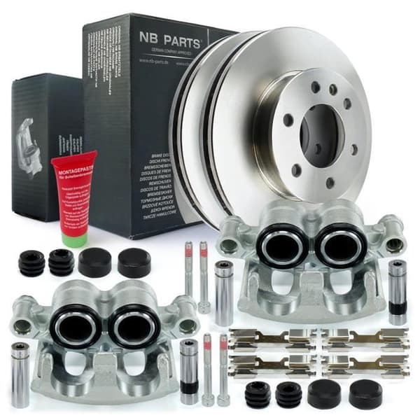 2x Bromsok + Bromsskivor 300mm Fram Mercedes-Benz Sprinter 906 VW Crafter