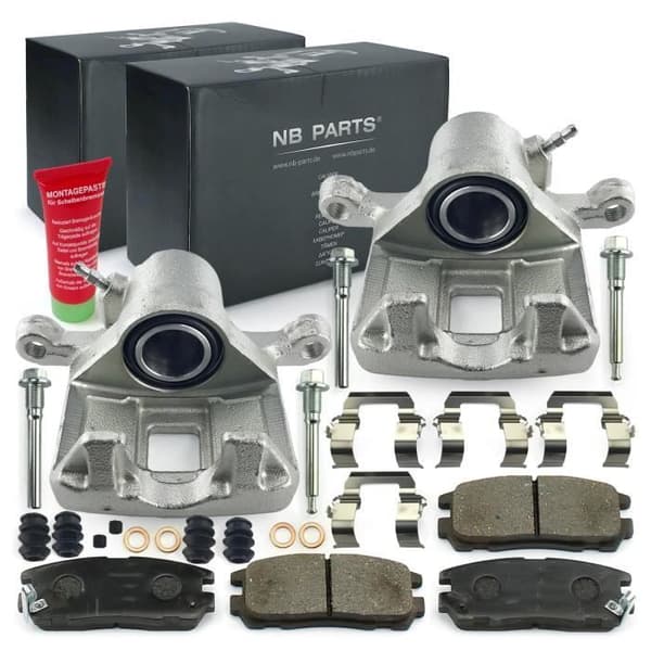 2x Bromsok + Bakbromsar Opel Frontera A B U92 U99 Monterey M92