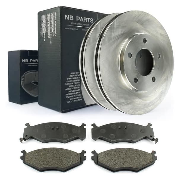 Bromsskivor + belägg fram Chrysler Voyager II aa 15 Inch Kit s
