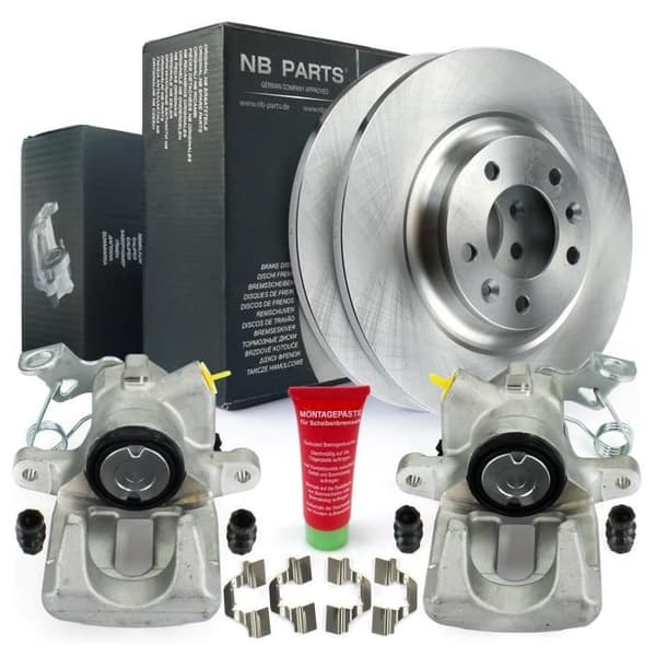 Bromsok Bakre bromsskivor Citroen C5 III Peugeot 407 Sw 6E 6C 6D