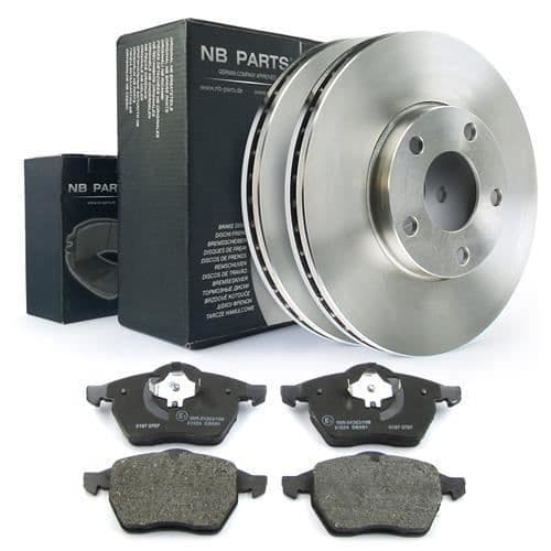 Bromsskivor + belägg fram 282mm VW Passat 3B2 Variant 3B5 3B6 Pr 1LB