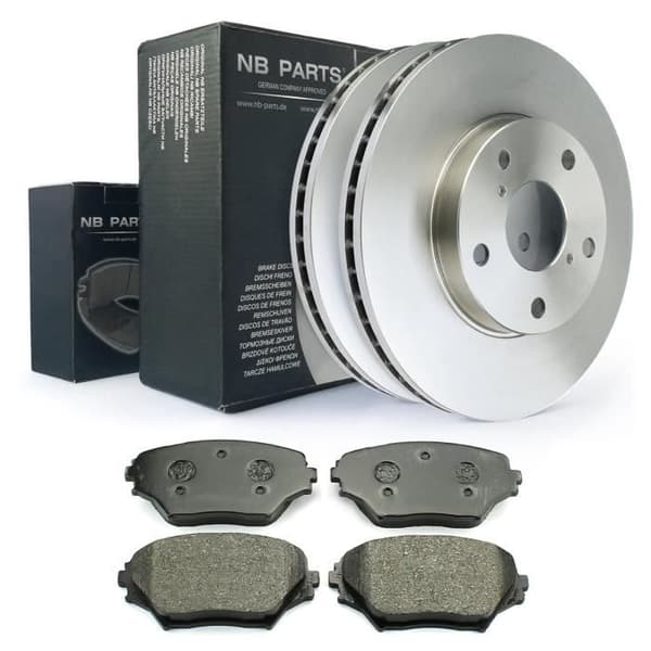 275 mm ventilerade skivor + frontkåpor till Toyota Rav 4 II år 2000 - 2005