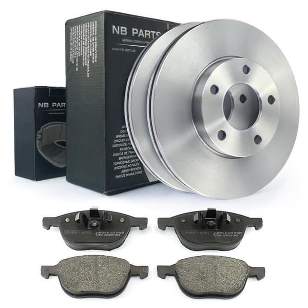 Bromsskivor 278mm främre belägg för Mazda 3 BK Bl 5 CR19 Cw MZR