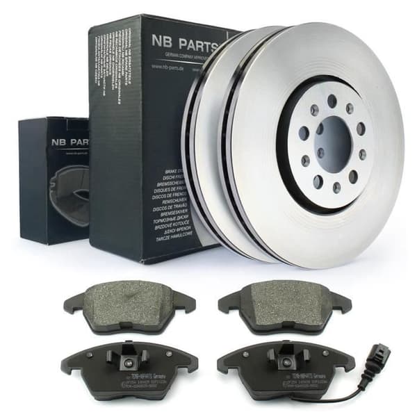 Bromsskivor Bromsbelägg 288mm fram Audi A1 8X Seat Ibiza IV Skoda VW Polo 6R
