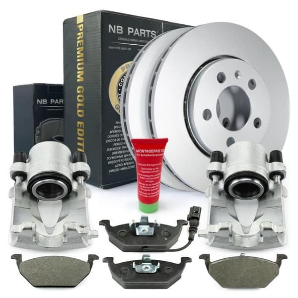 Bromsok Bromsskivor 256mm Bromsbeläggskit Fram Audi Seat Skoda