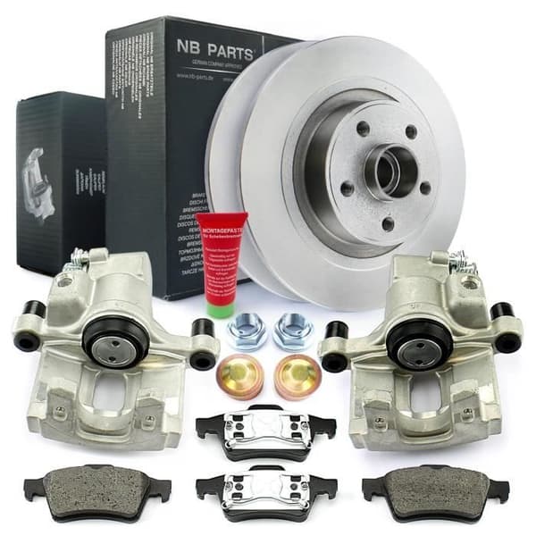 Bromsok Bromsskivor Bakbelägg Inkl.abs + Renault Espace Wheel