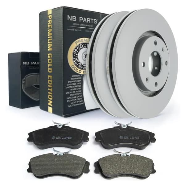 Bromsskiva Set 283mm främre belägg Citroën Xsara Picasso N68 Med Esp